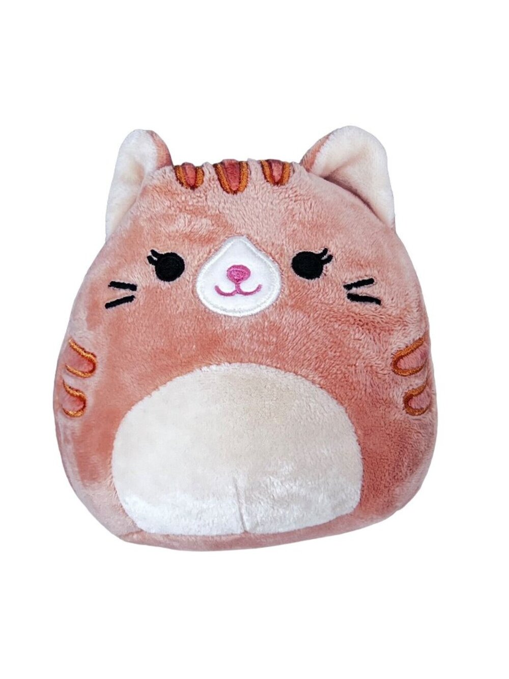 Squishmallows Gigi Tabby Cat Plush Toy Orange Soft Stuffed Animal Kellytoy 5 in